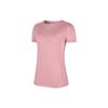 365 Essential Training Quick-Dry Short Sleeve T-Shirt Women Tops Pink AO9952-630