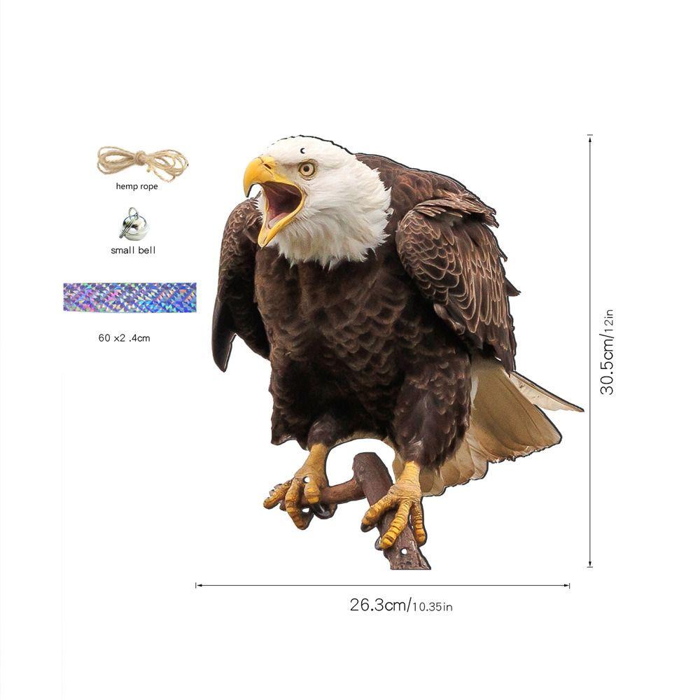 Hanging Fake Bird Repellent Waterproof Bird Repeller Pendant Bird Repel Scare Devices Courtyard