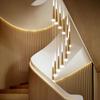 Stair Chandelier Simple Modern Atmosphere Duplex Apartment Building The Bedroom The Nordic Restaurant Loft Rotati Long Droplight