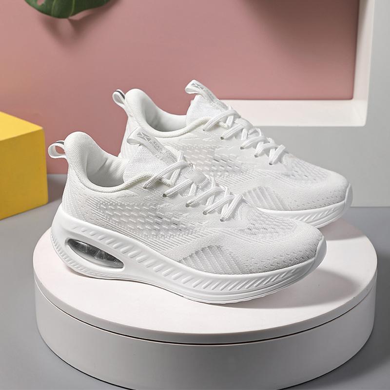 Modern Jazz Dance Sneakers Women Girls Breathable Mesh Dancing Practice Shoes Cushioning Lightweight Fitness Trainers