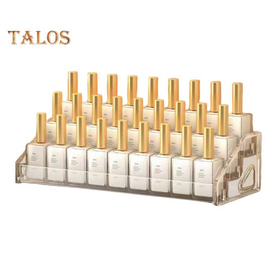 Nail Polish Organizer Acrylic Display Rack Transparent Design Multipurpose Sunglasses Organizer Essential Oils Holder