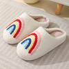 New Autumn and Winter Male and Female Couples Cute Cartoon Puppy Cotton Slippers Home Indoor Non-slip Cotton Slippers