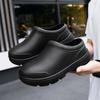 Men Women EVA Chef Shoes Non Slip Waterproof Oil Proof Shoes Comfortable Workers Slippers Outdoor Fishing Shoes