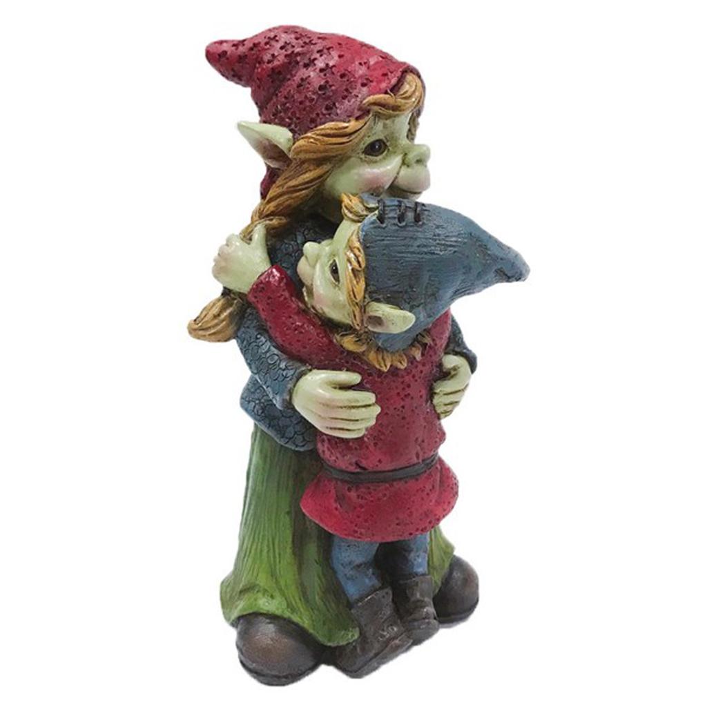 Les Trésors De Lily [R2698] - 'Pixie Cuddle Mom' Hug Figurine - 13x6x6 Cm