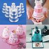 3-Tier Cupcake Pudding Chocolate Cake Mold Baking Pan Mould Party Small Size