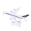 A380 Singapore Airlines Airplane 20CM Metal Alloy Aircraft Model Diecast Children Toys Games Airplane Toy Child Plane Plane Boys