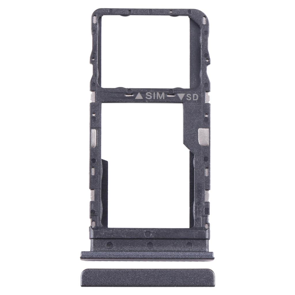 For TCL 40 SE SIM Card+SD Card Tray Holder Replacement Part (Without Logo)