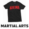 MMA Kick Boxing Muay Thai UFC T-Shirt Country Retro Vintage Albania Symbol Emblem Albanian 3D Print Men Women Short Sleeve Round Neck Tee