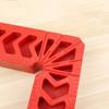 3/4/6inch 90-Degree Right Angle Clamp Holder L Shape Square Ruler Woodwork Tool