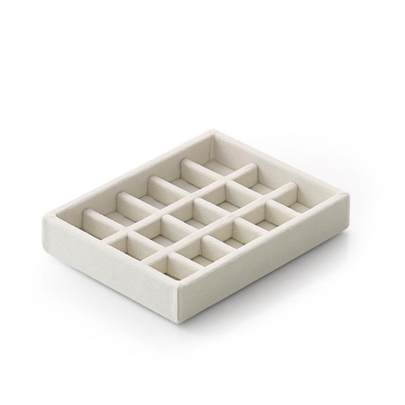 Jewelry Organizer Dresser Drawer Inside Compartment Velvet Fabric Necklace Earrings Rings Jewelry Jewelry Tray