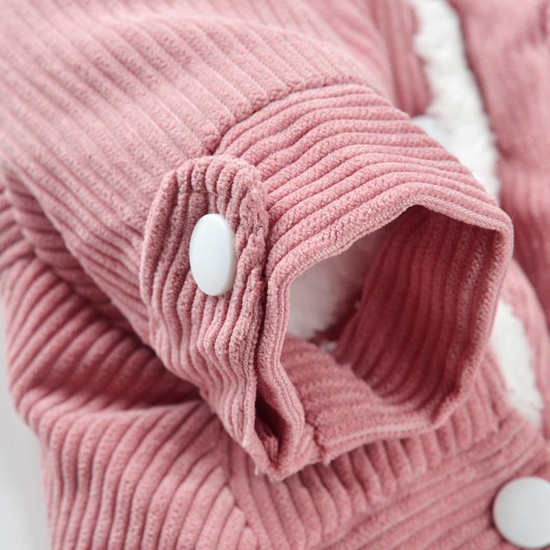 Soft Cozy Dog Clothes For Small Medium Dogs Cats Autumn Winter Warm Pet Coat Windproof Fleece Puppy Outfits Yorkshire Corgi Clothing