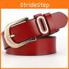 Leather Genuine Women Belt Metal Pin Buckle Jeans Waist Belt Decoration Fashion