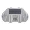 Solar Road Stud Light Aluminum Alloy Solar Powered Outdoor Waterproof Road Markers 6V 1.8W for Step Sidewalk Stair