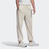 Adidas Solid Color Loose Straight Leg Casual Pants Women Bottoms White HE2870