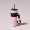 316 Stainless Steel Insulated Cup Bow Thermal Water Bottle Vacuum Cup  for Student Children
