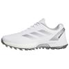 Adizero ZG Spikeless Golf White Silver Metallic Kids Sneakers Cloud-White Grey-Three IE3528