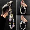 Crystal Phone Hand Rope Anti-Lost Bag Pendant Cute Wrist Chain