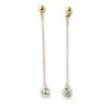 [M1692] - White Gold Plated 'Sissi' Earrings (crystal)