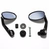 Motorcycle 7/8\ Handle Bar End Rearview Side Mirrors For Ducati Honda Yamaha KTM Etc