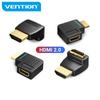 Vention HDMI Adapter 270 90 Degree Right Angle HDMI Male To HDMI Female Converter for PS4 HDTV HDMI Cable 4K HDMI 2.0 Extender