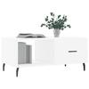 VidaXL Coffee Table White 90x50x40 Cm Engineered Wood 829228
