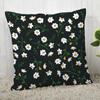 Chamomile Pillowcase Sofa Car Waist  Home Style Flower Landscape Cushion Cover