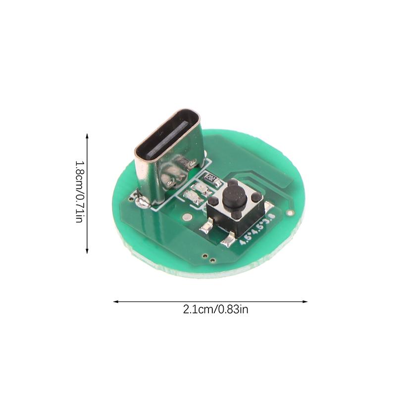 5W 10 Watt Led Circuit Board Driver Board Type-C Charging Module Diy Electronic Accessories For Flashlights Small Fans