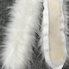 1M Fluffy Trim Imitation Raccoon Artificial Fur Stripe Decoration New Big Fur Collar