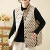 Vest for Women Cotton Autumn Winter Sleeveless Tops Vest Oversize Thickened Down Casual Vest