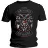 Five Finger Death Punch Unisex Adult Biker Badge T-Shirt