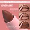 12 Colors Lip Liner – Long-Lasting and Smudge-Proof Lip Pencil, Smooth and Creamy Texture, Highly Pigmented for Precise Lip Contouring,