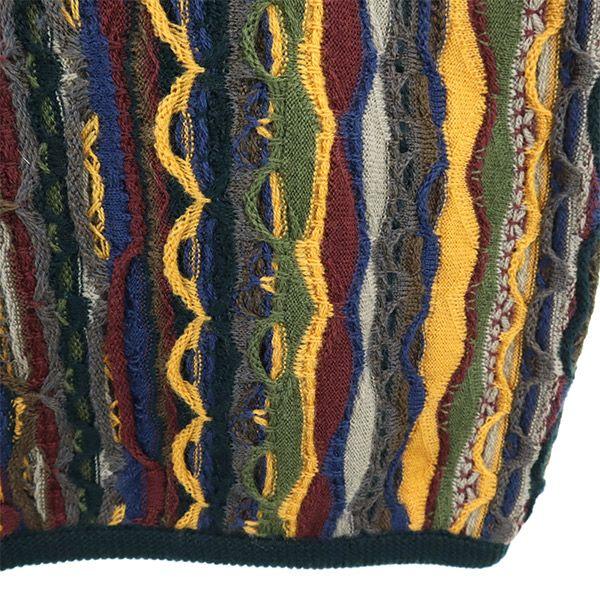 Coogi 90s Old 3D Overall Handle Long Sleeve 3D Wool Sweater S Knit Men's Used