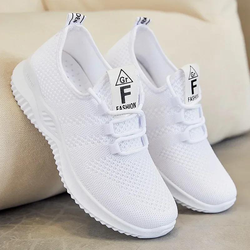Women Casual Sneakers Comfortable Breathable Platform Shoes Fashion Women Versatile Lace-up Shoes Female Footwear Sneakers Women