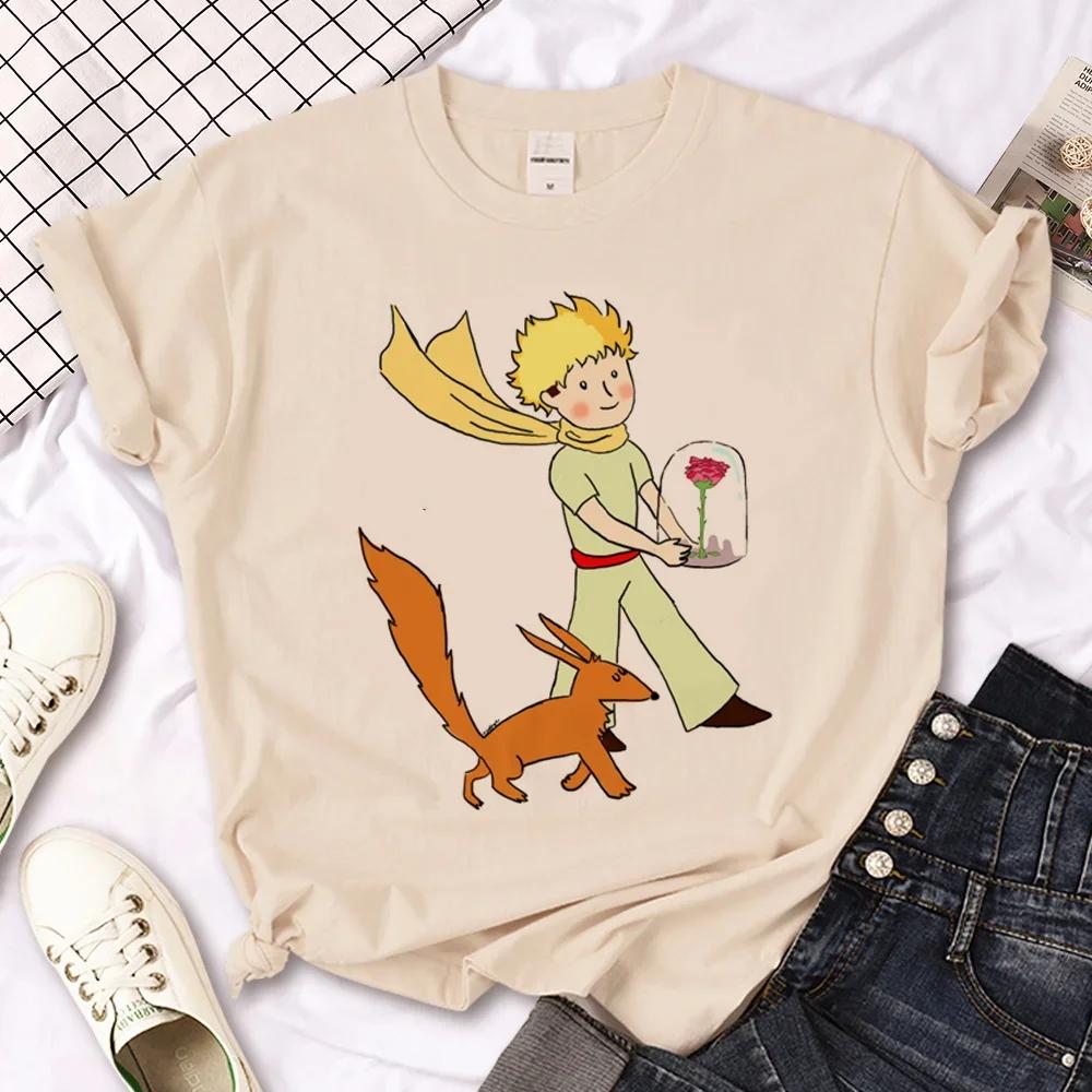 Funny the Little Prince T Shirt Tee Women Harajuku Tshirt Girl 2000s Clothing T-shirt Clothes