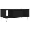  Coffee Table, Black, 90x50x36.5 Cm, Wood-based Material