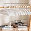 5/15/25/35pcs Wide Shoulder Hangers, Short Neck Non-Slip Mark-Free, Space Saving Closet Organizer for Home Dorm Wardrobe