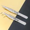 Curved Straight Tip Electronics Industrial Tweezers Repair Hand Tools Eyelash Nail Enhancement