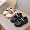 Girls Princess Shoes Children's Summer Small Leather Shoes Pearl Mary Jane Spring and Autumn Shoes 2025 New Single Shoes Fashion