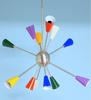 Customized Color Chrome Finish Sputnik Chandelier 12 Arms Home Interior Modern Art Exclusive Chandelier