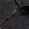 Men's Autumn and Winter Personalized Leather Jacket Slim Fit Multi Pocket Zipper Jacket