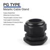 Waterproof Cable Gland Black Plastic Seal Joint Nylon PG29 PG36 PG42 PG48 PG63 IP68 White Cable Fixing Nylon Connector