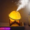 Mini Usb Air Humidifier With Planet Warm Night Light For Home Room Silent Ultrasonic Cool Mist Aroma Diffuser Humidificador