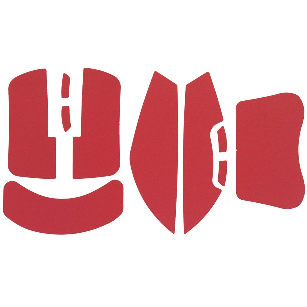 Corepad PXP Grips Razer Viper V3 Pro Grip Tape, 1 Set, Soft Polymer Rubber (Red)