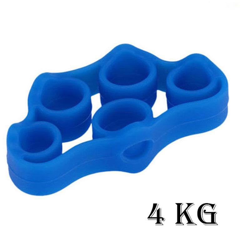 Hand Finger Grip Strength Trainer Resistance Strengthener Band Tension Exercise