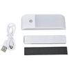Motion Sensor Night Light USB Rechargeable Adhesive Small 12 LED Night Light for Stairs Closet