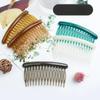 15 Teeth Matte Candy Color Hair Comb Clip Hair Styling Accessories Women Broken Hair Hairpins Headdress Wedding Hair DIY Jewelry