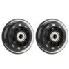 2pcs Skate Wheels Low Noise 608 Bearing Skates Inline Skating Replacement Wheels with Bearings for Indoor Outdoor