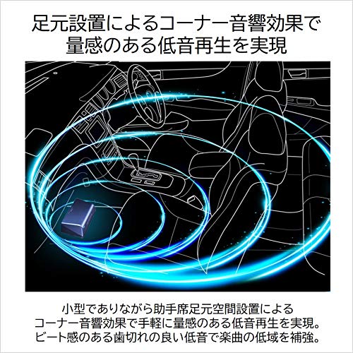 Pioneer Pioneer Speaker Subwoofer 17cm X 8cm Powered Subwoofer Carrozzeria TS-WX010A