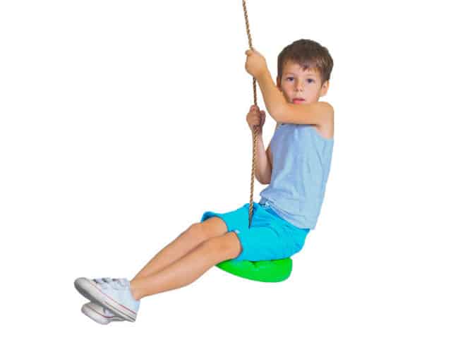 Swing Plate Flower - Yellow