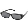 Captain Stag Overglasses Sunglasses Polarized S Size Plastic Frame Black Black CSO-002-1